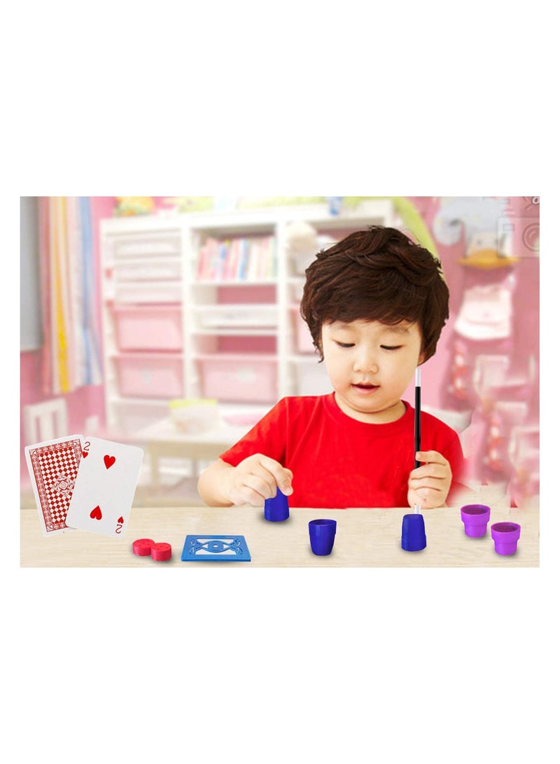 75 Piece Magic Trick Kit for Kids and Adults with Wand and Easy Guide Perfect Gift for Aspiring Magicians - Image 3