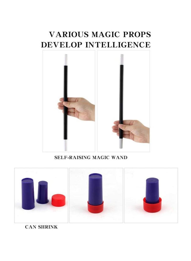 75 Piece Magic Trick Kit for Kids and Adults with Wand and Easy Guide Perfect Gift for Aspiring Magicians - Image 5