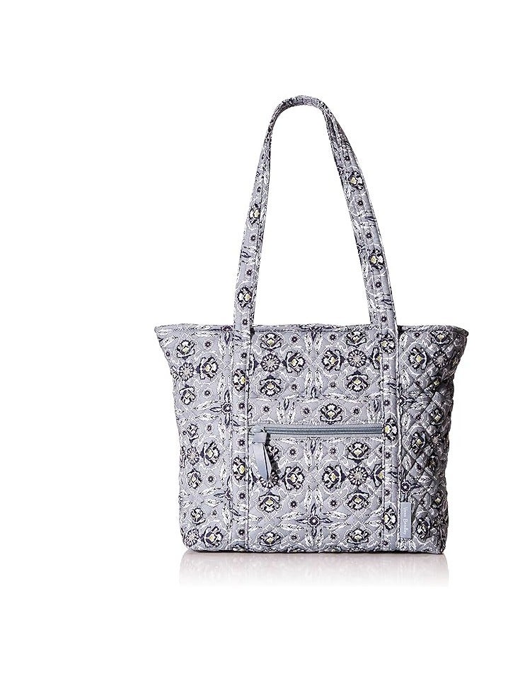 Vera Bradley حقيبة فيرا توت صغيرة من القطن للنساء - Image 1