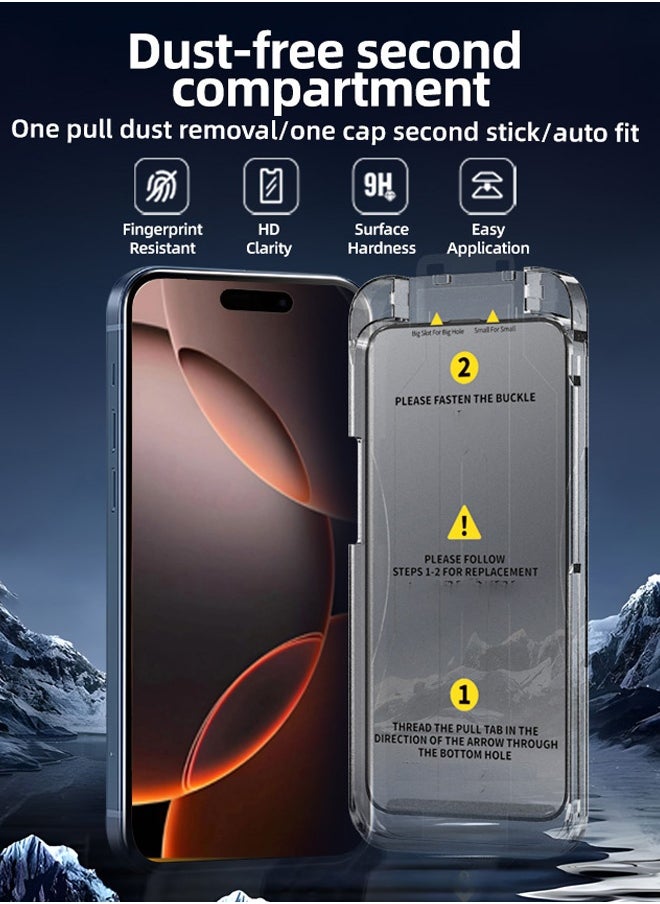 General - Screen Protector for iPhone 16 Pro Max 6.9 inch - Anti Spy Private Tempered Glass Film, Case Friendly, 9H Hardness, Ultimate Privacy Protection - Image 1