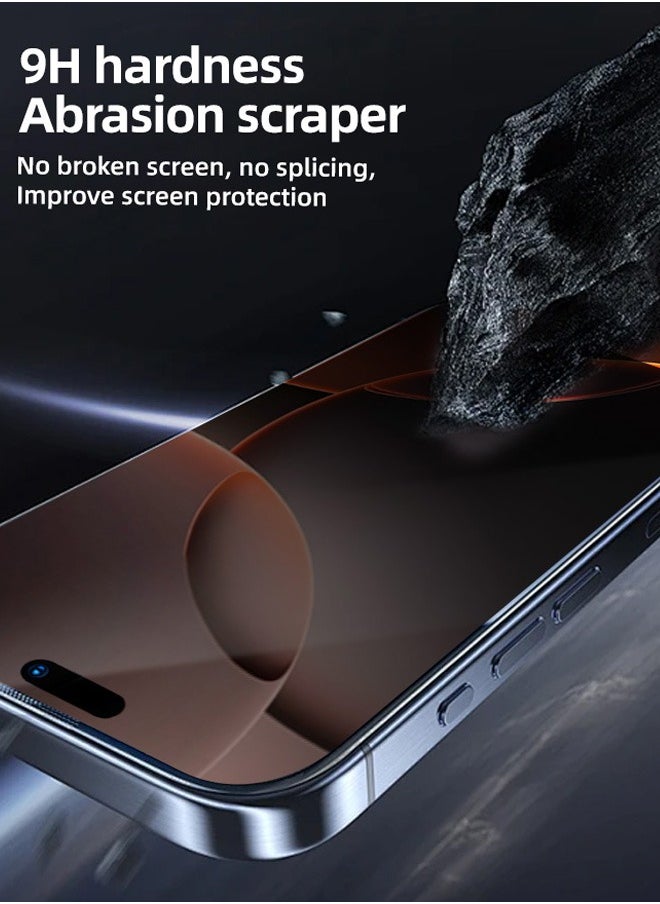General - Screen Protector for iPhone 16 Pro Max 6.9 inch - Anti Spy Private Tempered Glass Film, Case Friendly, 9H Hardness, Ultimate Privacy Protection - Image 1