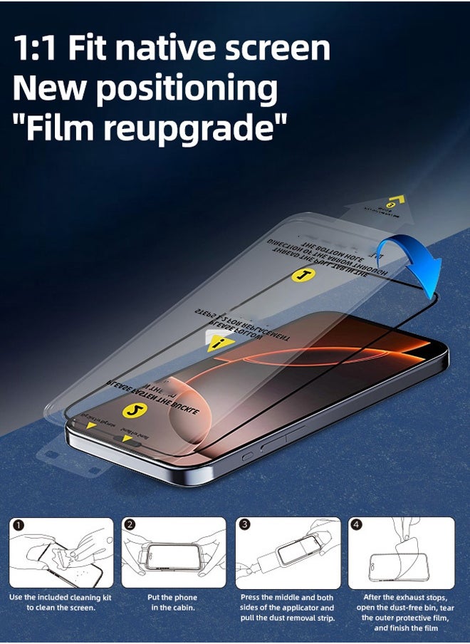 General - Screen Protector for iPhone 16 Pro Max 6.9 inch - Anti Spy Private Tempered Glass Film, Case Friendly, 9H Hardness, Ultimate Privacy Protection - Image 1