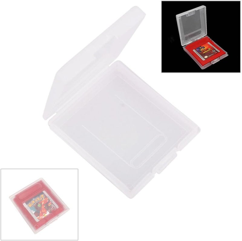 TRADERPLUS 10Pcs Clear Protective Game Cartridge Case Storage Box for Nintendo Gameboy Color GBC GB GBP - Image 4