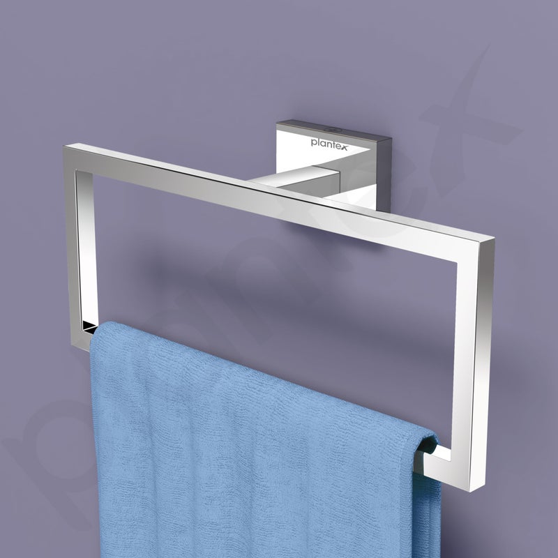 Plantex 304 Grade Stainless Steel Compact Napkin Holder for Wash Basin/Hand Towel Hanger/Napkin Holder/Bathroom Accessories - Benz (Chrome) - Image 4