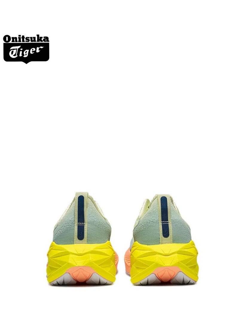 Onitsuka Tiger Outdoor Running Shoes Yellow/Green for Beginner Runners/Marathon/Long Distance Running for Men/Women/Students - Image 3