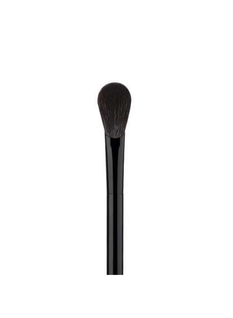 Energy Professional Single Blush Brush With Long Glossy Black Handle And Soft Flexible Bristles For Smooth Powder Pickup, Natural Blending And Even Blush Application - Image 3