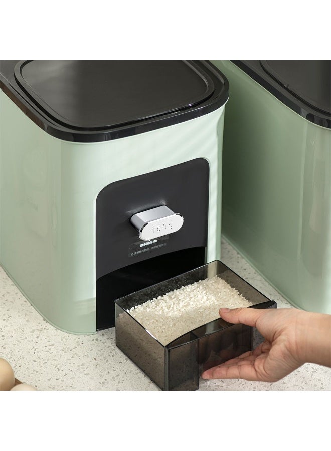 DANUBE HOME Florian Rice Container 6Kg 28x24.6x28.3cm Airtight Grain Storage - Image 5