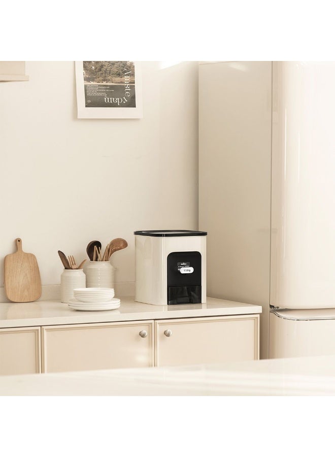 DANUBE HOME Florian Rice Container 6Kg 28x24.6x28.3cm Airtight Grain Storage - Image 3