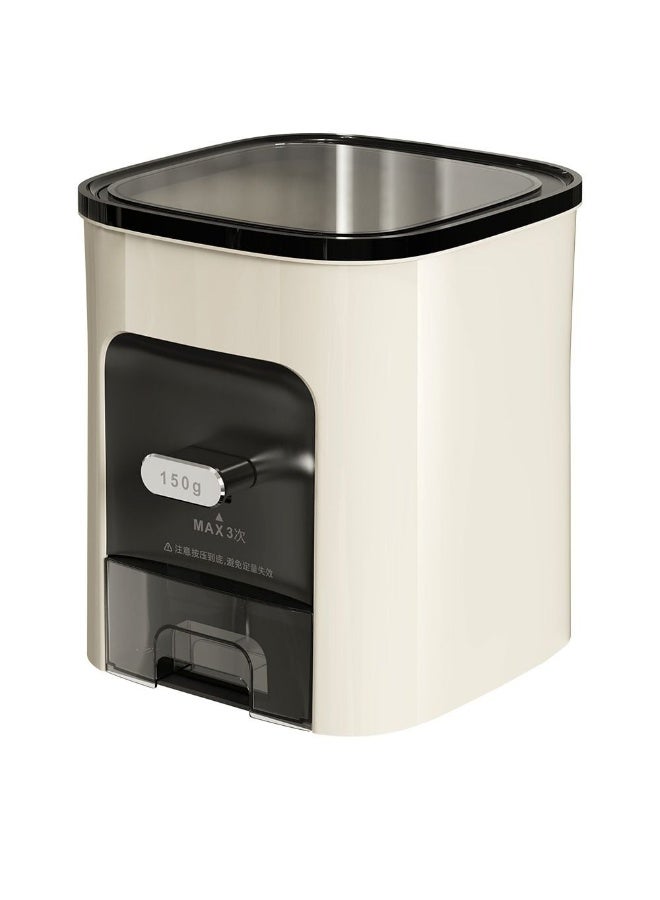 DANUBE HOME Florian Rice Container 6Kg 28x24.6x28.3cm Airtight Grain Storage - Image 1