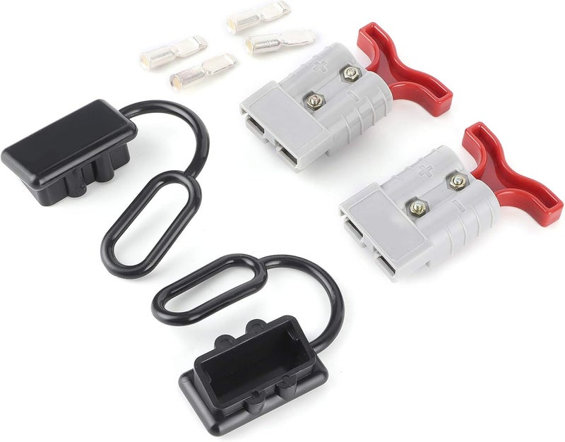 woobles Battery Cable Wire Winch Battery Qui Battery Electrical Plug Quick Connect Disconnect Tool 600V 50A EEL0002A for RVs Motorhome - Image 1