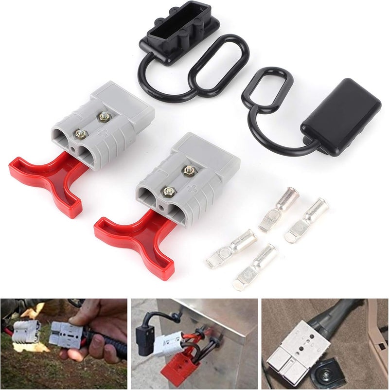 woobles Battery Cable Wire Winch Battery Qui Battery Electrical Plug Quick Connect Disconnect Tool 600V 50A EEL0002A for RVs Motorhome - Image 4