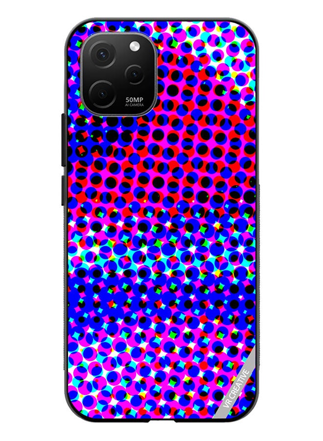 VR CREATIVE Protective Case Cover For Huawei Nova Y61 Fun Beautiful Retro Pop Art Design Multicolour - Image 1