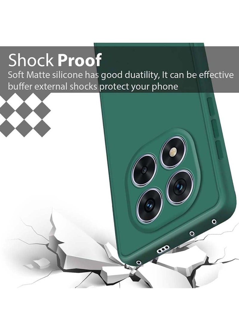Houmt Xiaomi POCO X7 5G Case Cover Premium Silicone with Microfiber Lining Case Shockproof Protective Back For Xiaomi POCO X7 5G  - Image 2