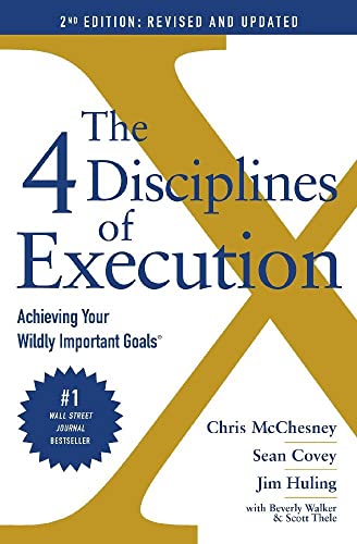 4 Disciplines Of Execution Revised And Updated By Sean Covey, Chris McChesney Paperback 