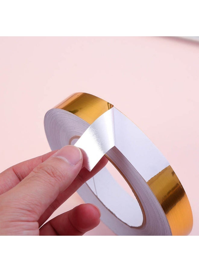 Ceramic Tile Mildewproof Gap Tape Decor Gold Self Adhesive Wall Tile Floor Tape Sticker Home Decorations,50 Meters,2cm - Image 5