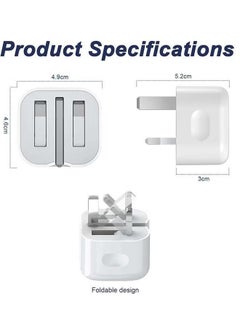 Super ZYouth 20W USB-C Fast Charger Adapter, Compact Wall Charger for iPhone 15/14/13/12/11/SE2020/XR/XS Max/X, iPad, Fast Charging Compatible with iPhone & Type-C Devices, Includes USB-C Cable  - Image 2