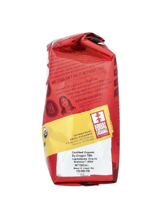 Equal Exchange, Organic Coffee, Breakfast Blend, Whole Bean, Medium & French Roasts, 12 oz (340 g) - Image 2