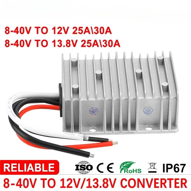 Boost Converter Voltage Stabilizer 8-40V to 12V 13.8V 6A for EV Cars Boats - Image 5