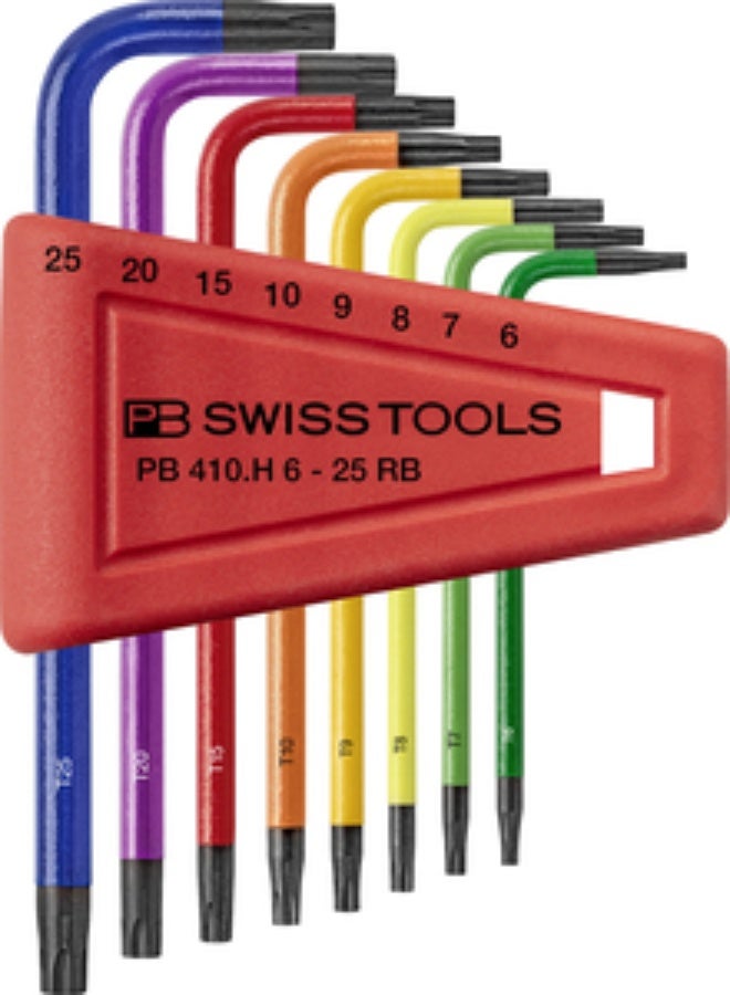 PB SWISS TOOLS PB 410 H RB RainBow L-wrenches, set - Image 1