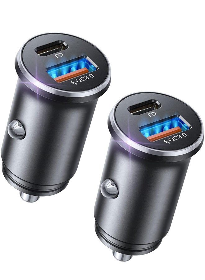 Car Phone Charger USB Type-c, Cigarette Lighter Adapter, Car Accessories for iPhone, USB C Car Charger Adapter 12v, Fit for iPhone 16E 16 15 14 13 12 Samsung S25 Google iPad Android