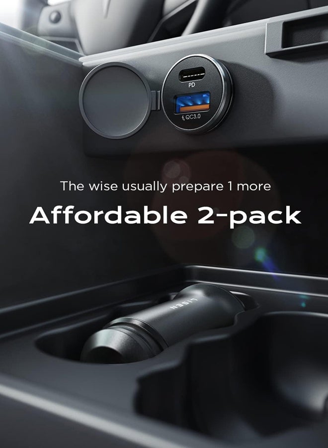 Car Phone Charger USB Type-c, Cigarette Lighter Adapter, Car Accessories for iPhone, USB C Car Charger Adapter  12v, Fit for iPhone 16E 16 15 14 13 12 Samsung S25 Google iPad Android - Image 5