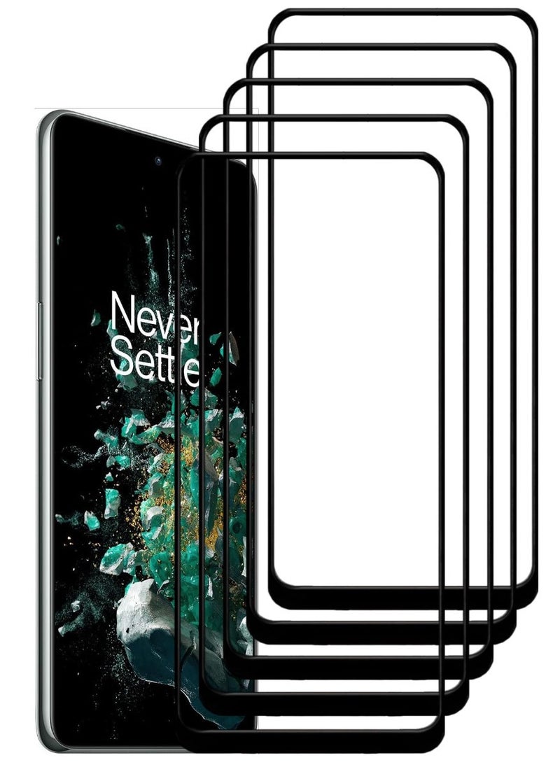 ACLIX 5 Pieces Antistatic ESD Dustproof Premium Quality High Definition Tempered Glass Screen Protector Designed For OnePlus 10T - Image 1