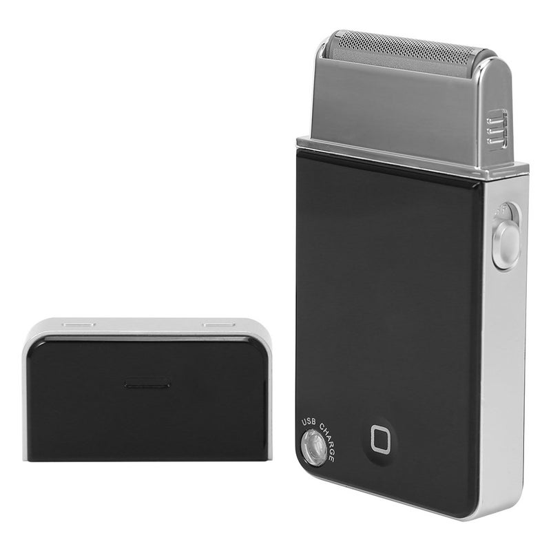 Sonew Mens Beard Trimmer Facial Electric Rechargeable Shaver for Face Nose and Ear Hair with USB Charger