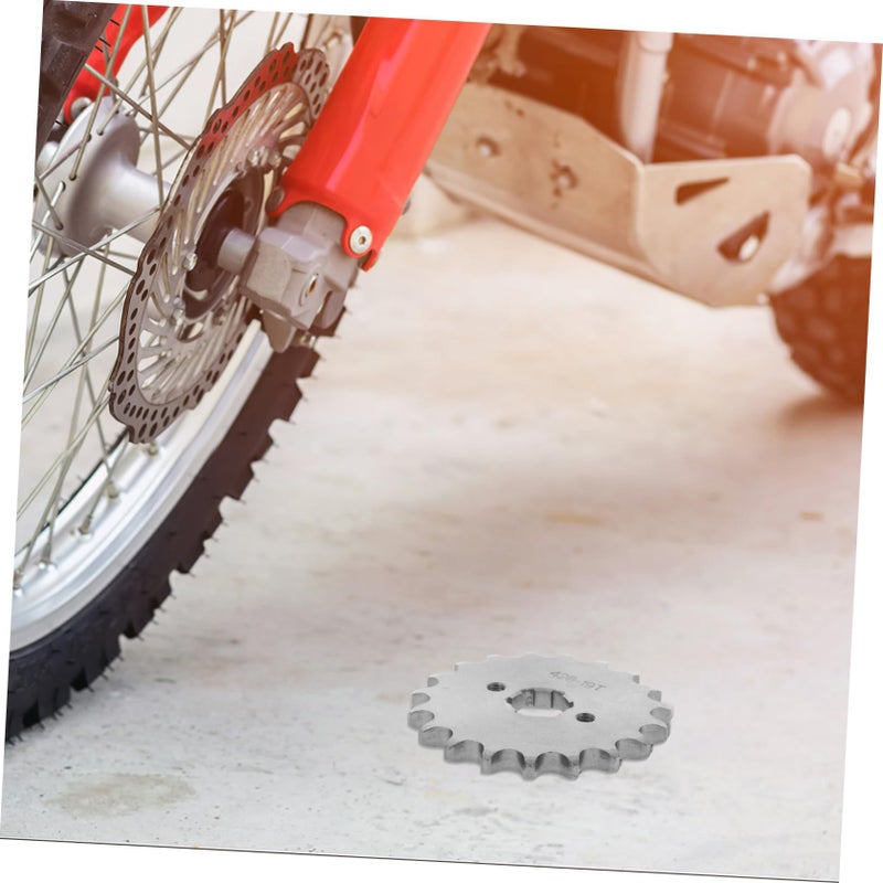 ATV Engine Chain Front Sprocket Replacement Iron Material for Off-Road Motorcycle Enhanced Acceleration - Image 4