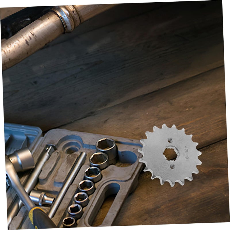 ATV Engine Chain Front Sprocket Replacement Iron Material for Off-Road Motorcycle Enhanced Acceleration - Image 5