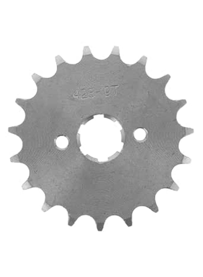 ATV Engine Chain Front Sprocket Replacement Iron Material for Off-Road Motorcycle Enhanced Acceleration - Image 1