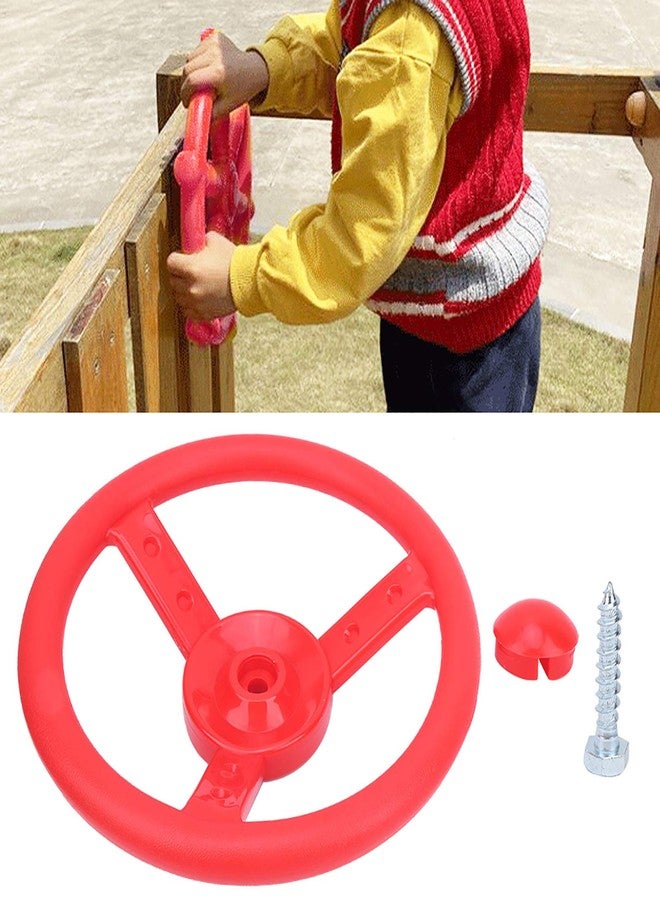 Topyond Kid Steering Wheel, Swing Set Small Steering Wheel, Plastic Steering Wheel Replacement, Play Equipment Playground Swing Set, Play Equipment Spare Parts - Image 2