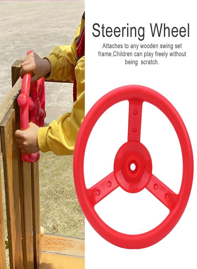 Topyond Kid Steering Wheel, Swing Set Small Steering Wheel, Plastic Steering Wheel Replacement, Play Equipment Playground Swing Set, Play Equipment Spare Parts - Image 3