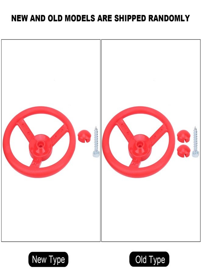 Topyond Kid Steering Wheel, Swing Set Small Steering Wheel, Plastic Steering Wheel Replacement, Play Equipment Playground Swing Set, Play Equipment Spare Parts - Image 5