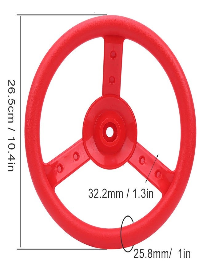 Topyond Kid Steering Wheel, Swing Set Small Steering Wheel, Plastic Steering Wheel Replacement, Play Equipment Playground Swing Set, Play Equipment Spare Parts - Image 4