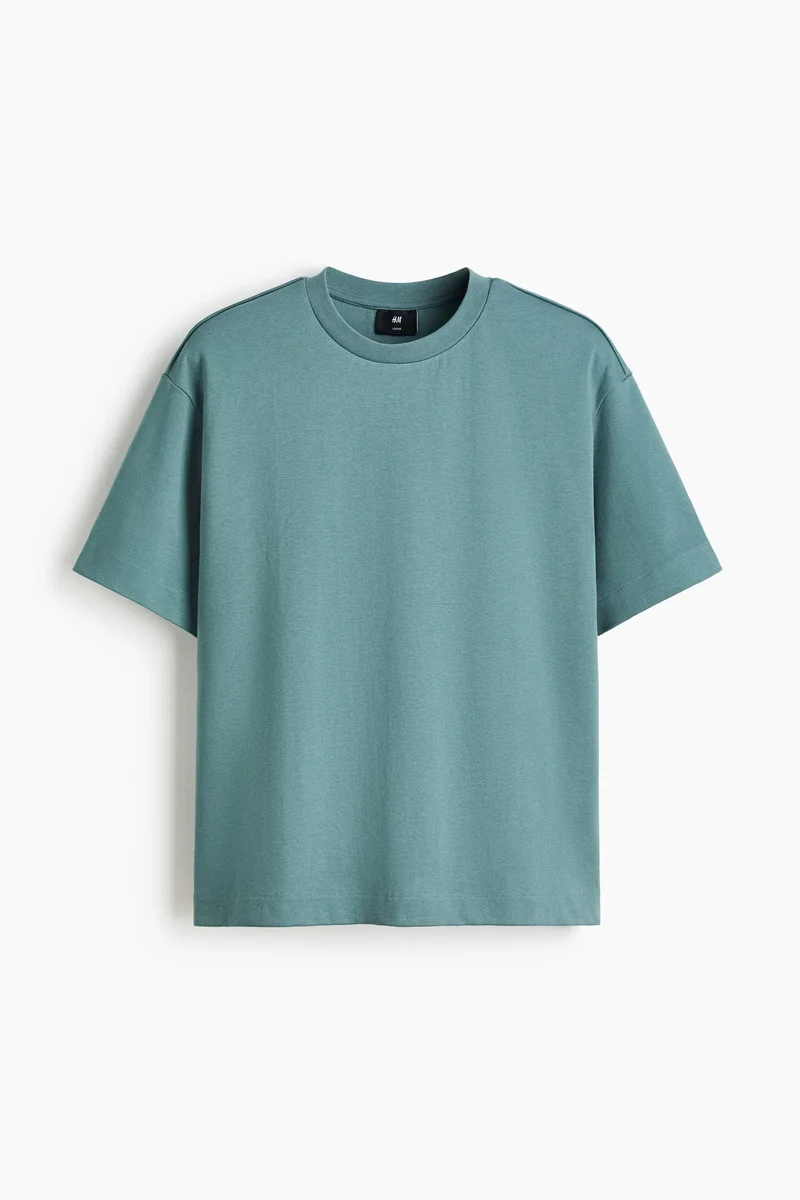 H&M  Loose Fit Interlock T-shirt for Men | Best Price UAE
