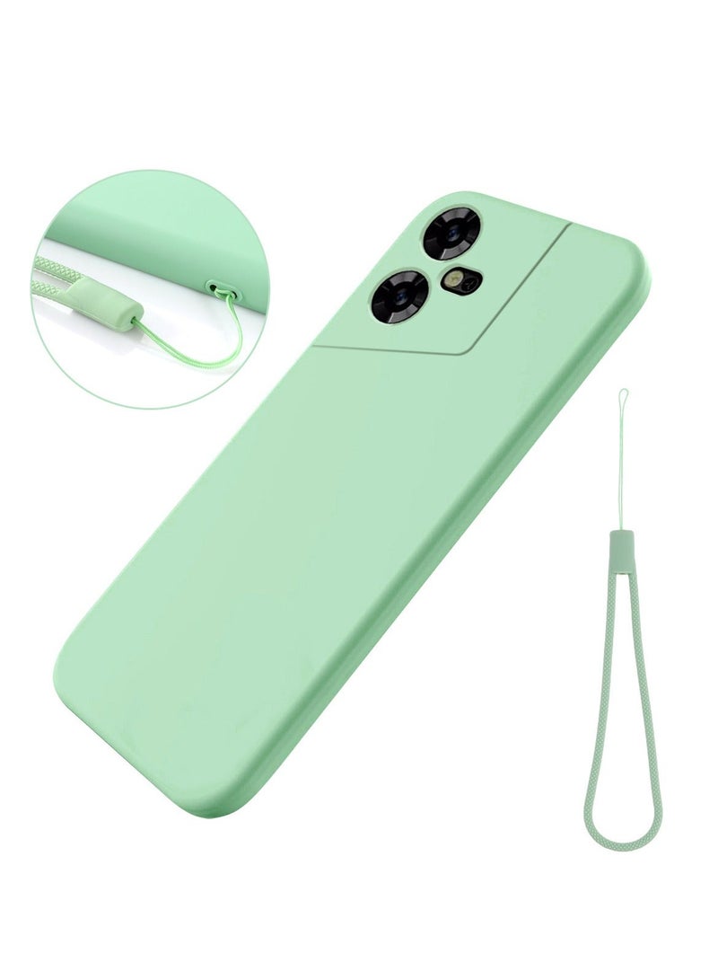 Tecno Pova Neo 3 Case, Silicone Case with Lanyard, Slim and Soft Shockproof - Image 2
