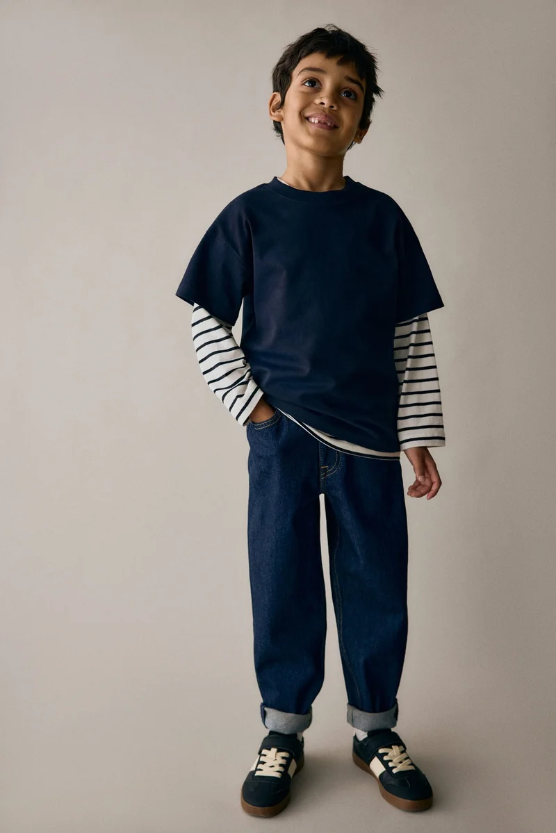 اتش اند ام جينز بقصة واسعة