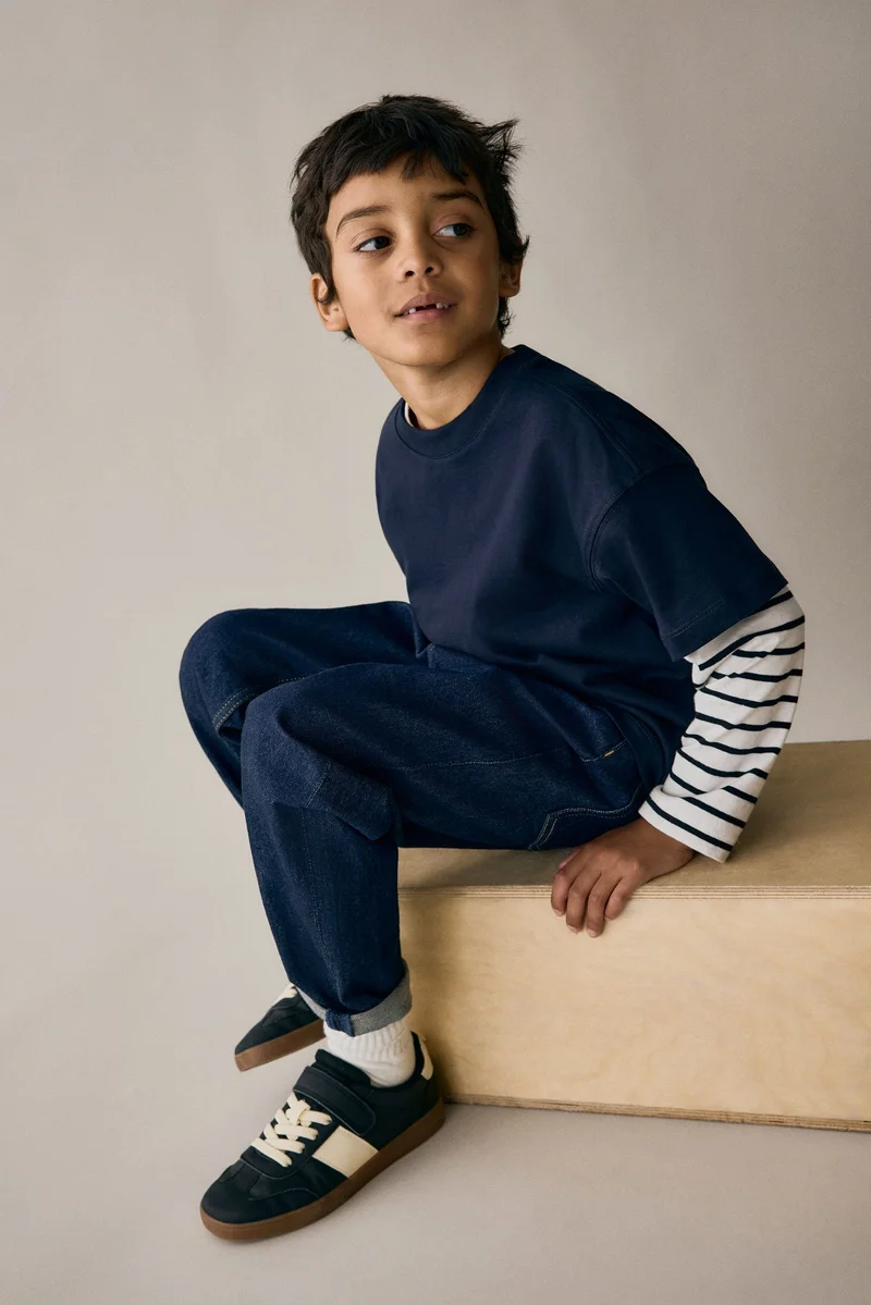 اتش اند ام جينز بقصة واسعة