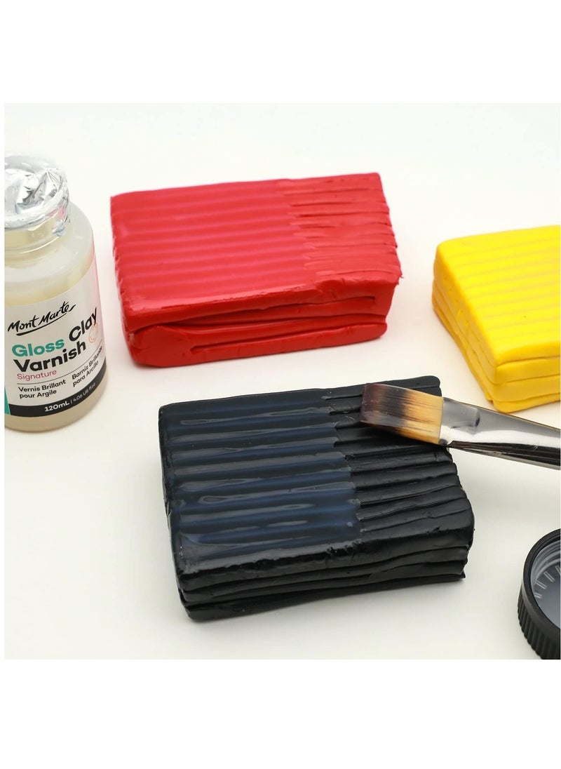 Mont Marte - Gloss Varnish For Clay 120ml Content - Image 1