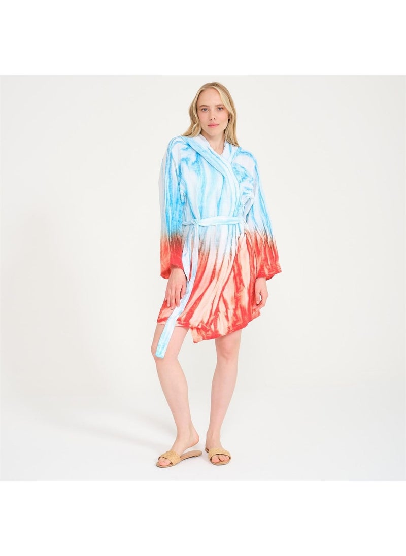 Miespiga Colorato Batik Muslin Bathrobe  - Image 3