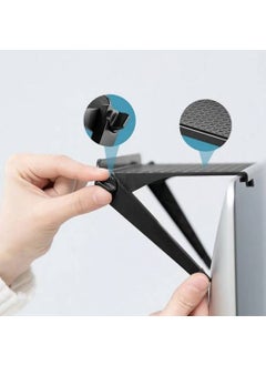 Coofbe Foldable Monitor Stand on TV Modem Stand TV Organizer Monitor Stand on TV Holder  - Image 4