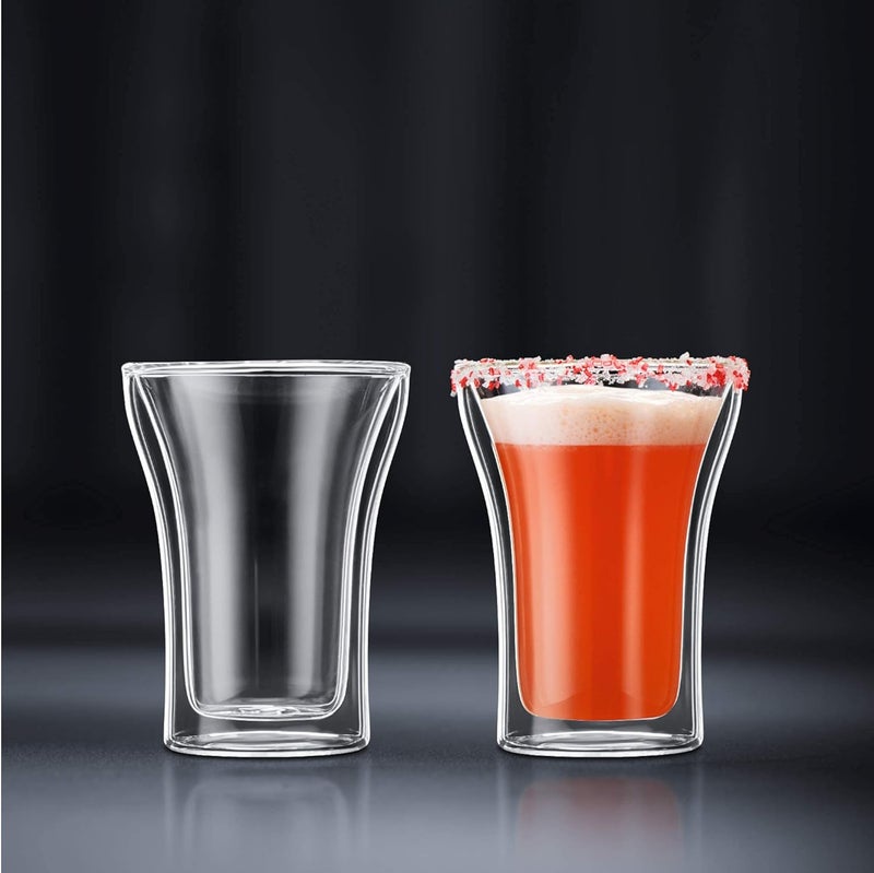 Baskety Insulated Double Wall Glasses Durable 200 ml Coffee Glasses Tea Cups Latte Glasses Double Wall Coffee Cups Pack of 1 - Image 4