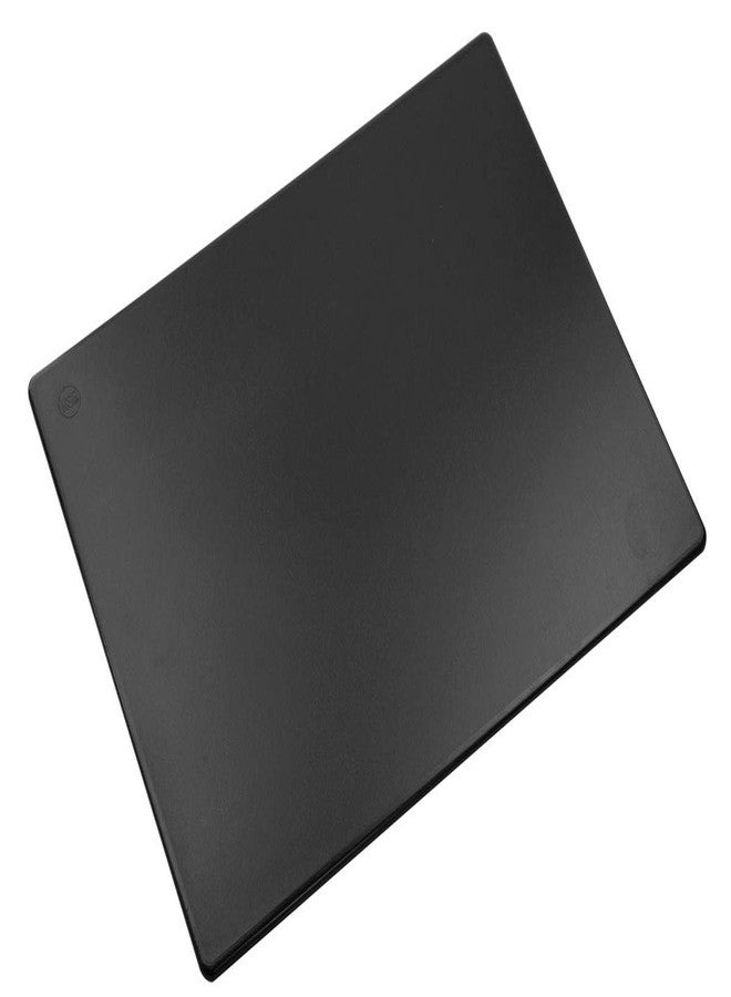 Thirteen Chefs Extra Large 24 x 18 Black Cutting Board, 0.5 Inch Thick HDPP, NSF Certified for Food Service and Professional Kitchens - Image 1