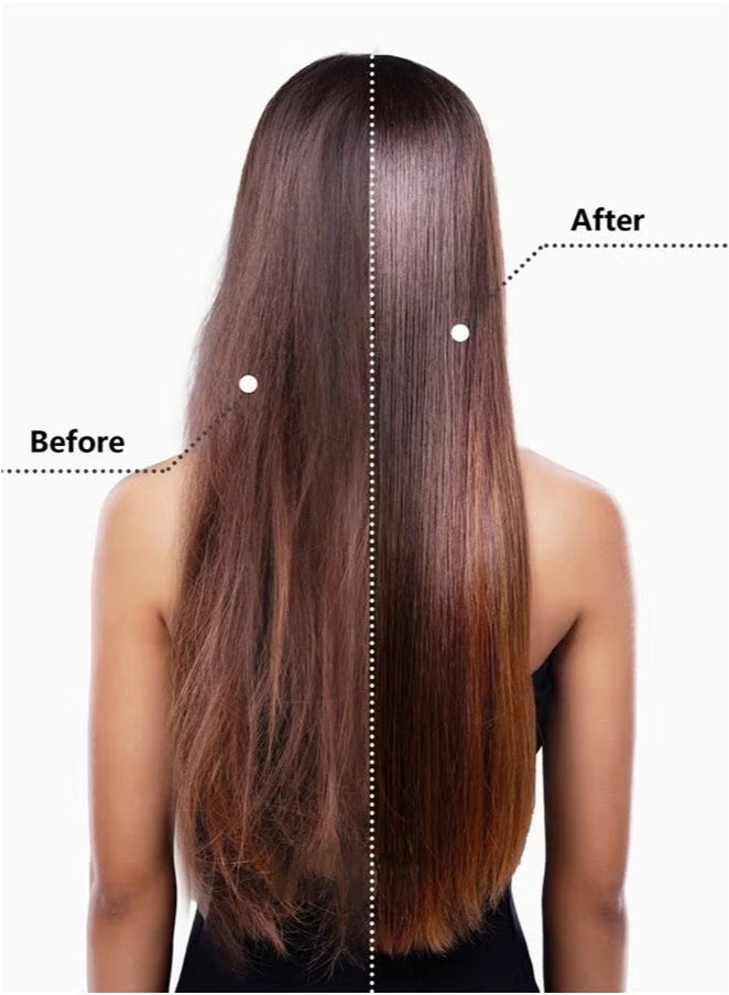 عام فرشاة مجفف الشعر السيراميكية ومصفف الشعر 2 في 1 احترافية باللون الأسود - Image 3