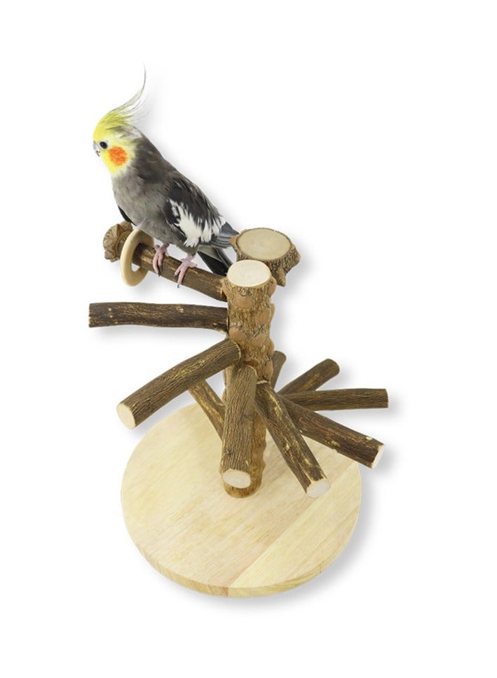 general Parrot Pepper Rotating Ladder Game Frame Parrot Toy Training Station Climbing Bird Toy - Image 1