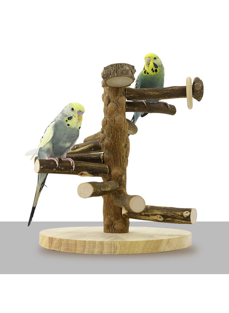 general Parrot Pepper Rotating Ladder Game Frame Parrot Toy Training Station Climbing Bird Toy - Image 2