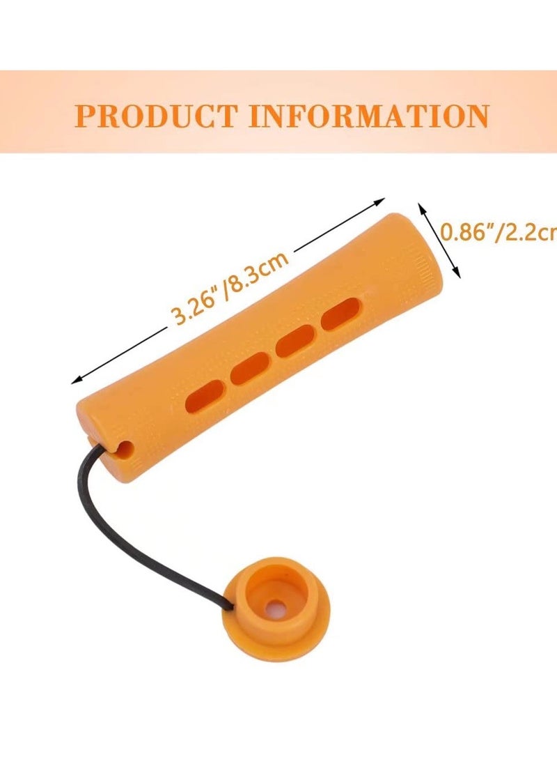 YOROSTAR - 40pcs Cold Wave Perm Rods Set for Women's Long & Short Natural Hair - Plastic Orange Rollers for Curling and DIY Hairdressing - Image 1