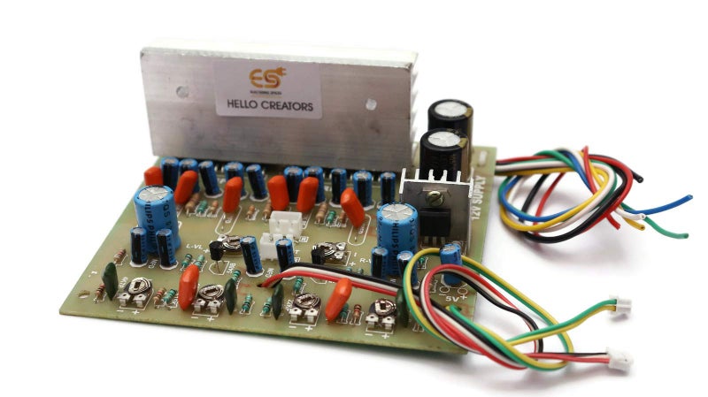 Electronicspices Electronic Spices High Power 4440 Amplifier Board 12V 5A 150W with Volume Adjustment Potentiometer Switch Support - Image 3