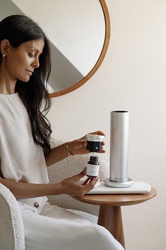 AromaTech New AroMini BT Plus Scent Diffuser w/Bluetooth – Cold-Air Diffusion Scent Machine for Home, Office, Hotel, Spa – Nebulizing Diffusion System for Essential Oil Blends (Gold) - Image 5