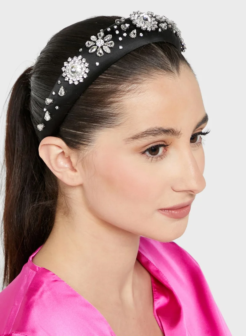 Ted Baker Crystin Embellished Oversized Headband